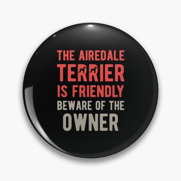 Item preview, Funny Airedale Terrier designed and sold by artworkbyrihen.