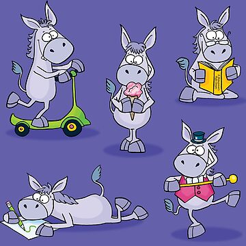 Artwork thumbnail, We Love Donkeys by GuyFox