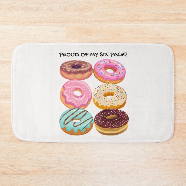 Item preview, Proud of my six pack. Donut six pack. designed and sold by JellyBeenzz.