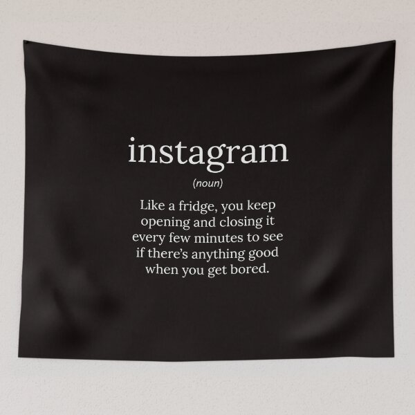 Item preview, Funny Definition: Instagram designed and sold by T-ShirtGuy.