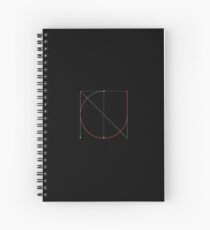 NCT U Logo Schwarz Spiralblock