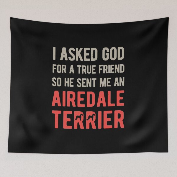 Item preview, Funny Airedale Terrier designed and sold by artworkbyrihen.