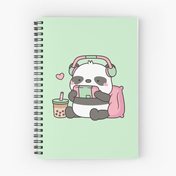 Item preview, Cute Little Panda Gamer With Headphones designed and sold by rustydoodle.