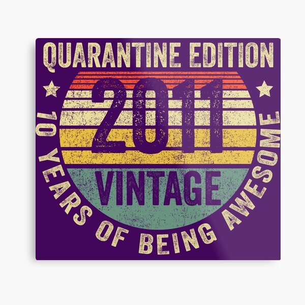 Item preview, 10th Birthday Vintage Retro Limited Edition 2011 Quarantine designed and sold by Jaclyn Cole.