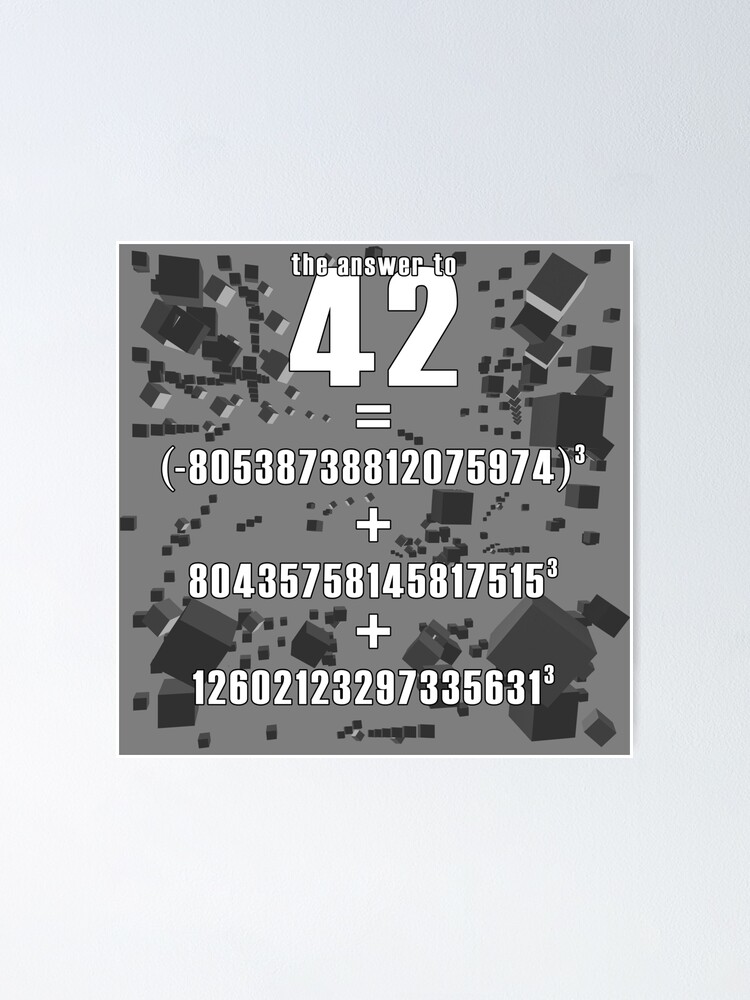Sum Of 3 Cubes 42