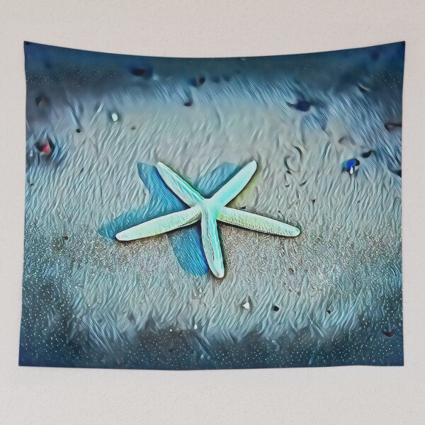 Item preview, Starfish on the ocean floor designed and sold by Ninaeva.
