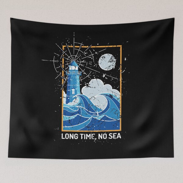 Item preview, Long Time No Sea designed and sold by MartineMeeka.