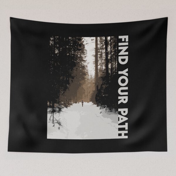 Item preview, Find Your Path Down The Trail designed and sold by LazyBuffalo.
