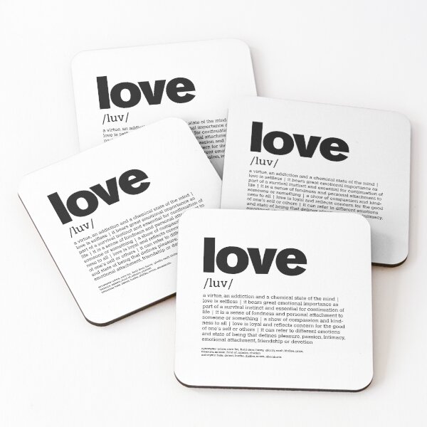 Item preview, Defining LOVE in white designed and sold by Colli13.