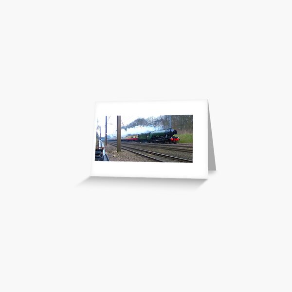 FLYING SCOTSMAN Greeting Card