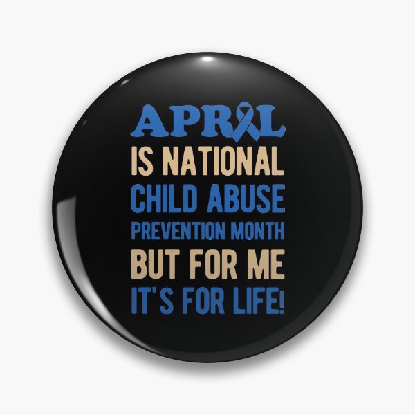 Item preview, Child Abuse Prevention Support designed and sold by artworkbyrihen.