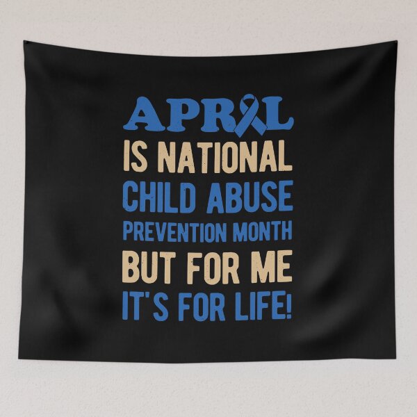Item preview, Child Abuse Prevention Support designed and sold by artworkbyrihen.