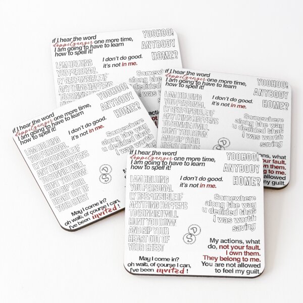Item preview, Damon Salvatore Quotes TVD -Vampire Diaries designed and sold by mariasaesthetic.