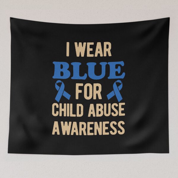 Item preview, Child Abuse Prevention Support designed and sold by artworkbyrihen.
