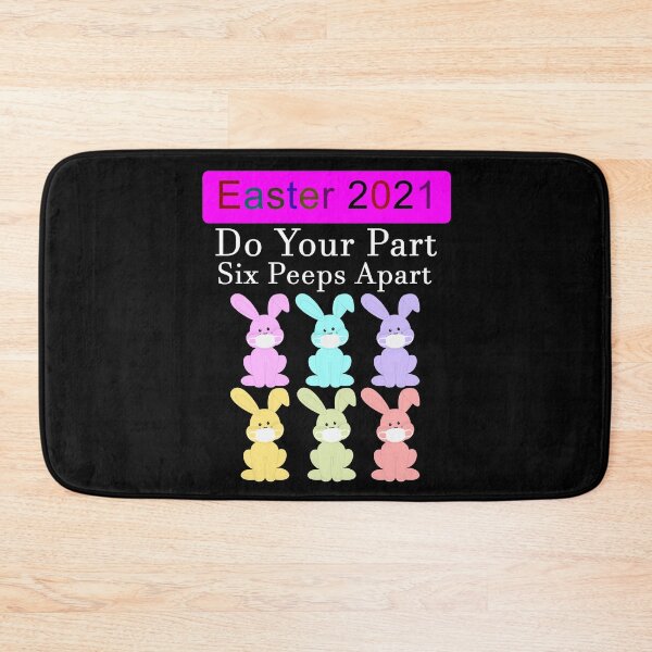 Item preview,  Easter 2021! Do Your Part Six Peeps Apart designed and sold by Artsy Aura ⭐⭐⭐⭐⭐  .