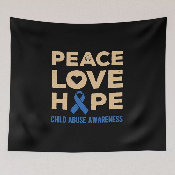 Item preview, Child Abuse Prevention Support designed and sold by artworkbyrihen.