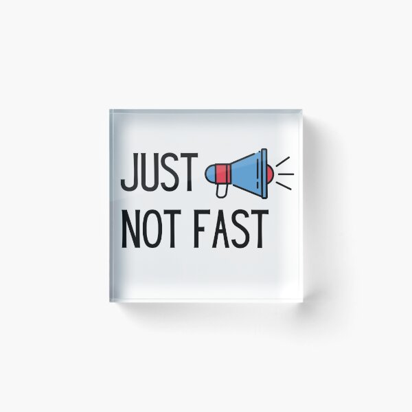 Item preview, just loud not fast designed and sold by Zaibo.