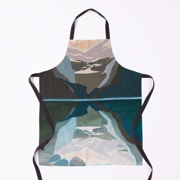 Item preview, Mountains on a Lake designed and sold by PocketFinchArt.