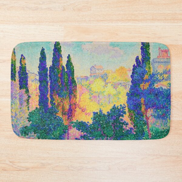 Item preview, The Cypresses At Cagnes (Henri Edmond Cross) Digitally Enhanced designed and sold by Mr. Gattax.