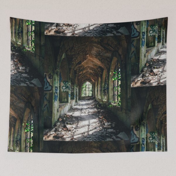 Item preview, Abandoned hallway designed and sold by AnnoyedMouse.