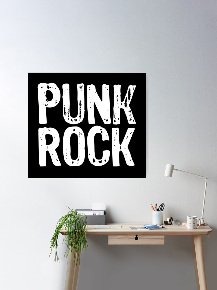 Wall Art Print, PUNK ROCK, Breaking and Challenging Rules