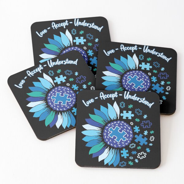 Item preview, In April We Wear Blue, Autism Awareness, Love Accept Understand designed and sold by hoangthedoodler.