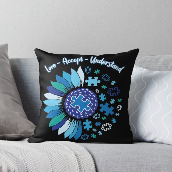 Item preview, In April We Wear Blue, Autism Awareness, Love Accept Understand designed and sold by hoangthedoodler.
