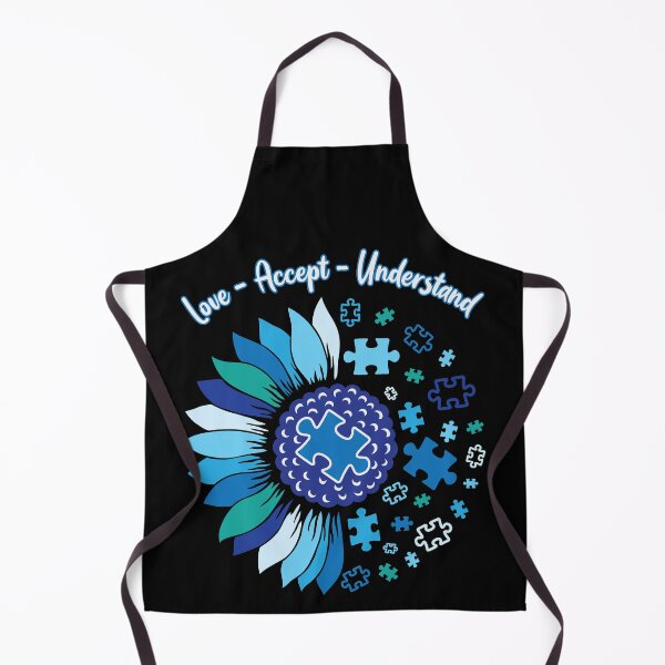 Item preview, In April We Wear Blue, Autism Awareness, Love Accept Understand designed and sold by hoangthedoodler.