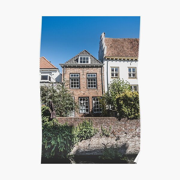 "Old houses in Amersfoort" Poster for Sale by joymennings Redbubble