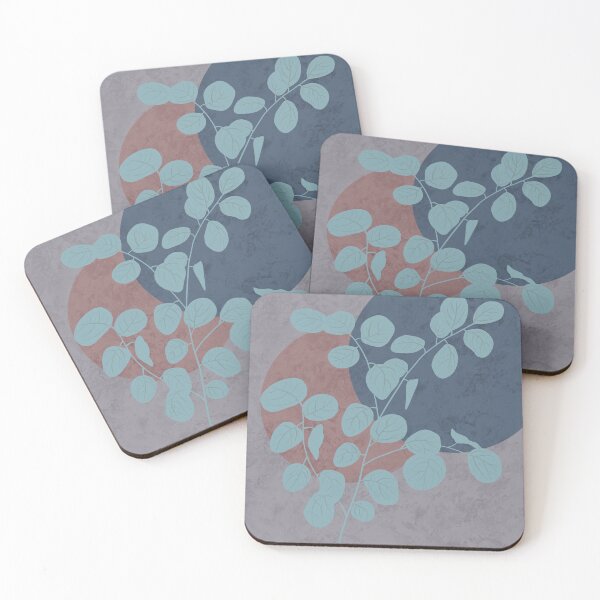 Item preview, Modern plant design Blue designed and sold by Nerielart.