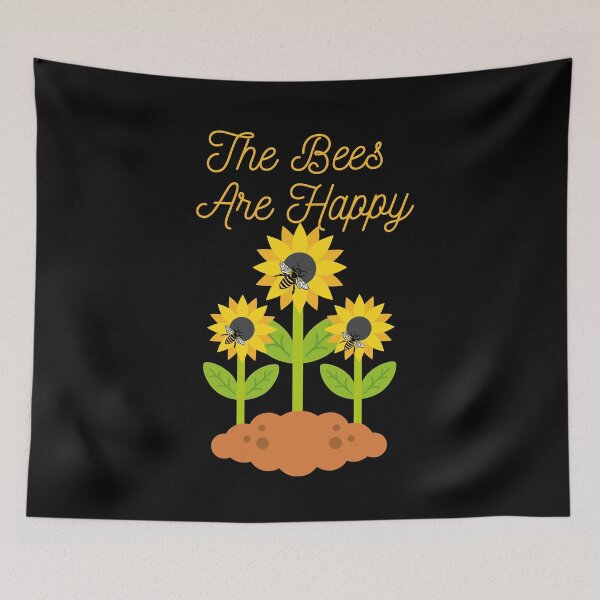 Item preview, The Bees Are Happy designed and sold by SunfullyYours.