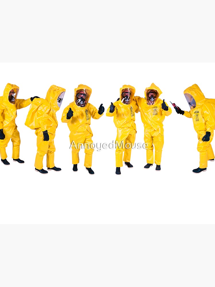 Thumbnail 3 von 3, Sticker, Menschen in Hazmat-Anzügen designt und verkauft von AnnoyedMouse.