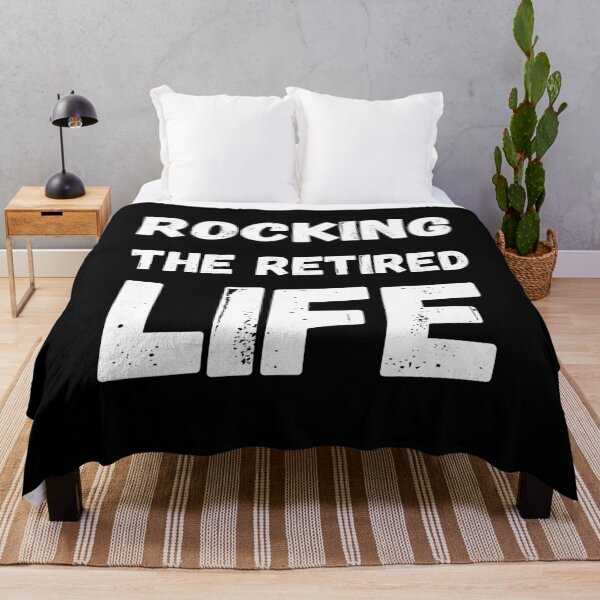 Item preview, Rocking The Retired Life designed and sold by HasnaanMohsin.