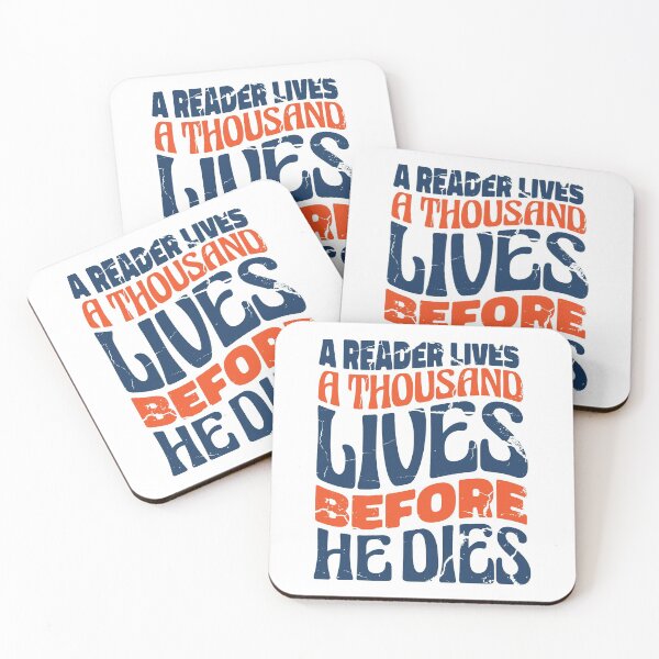 Item preview, A Reader Lives A Thousand Lives Before He Dies designed and sold by infleims.