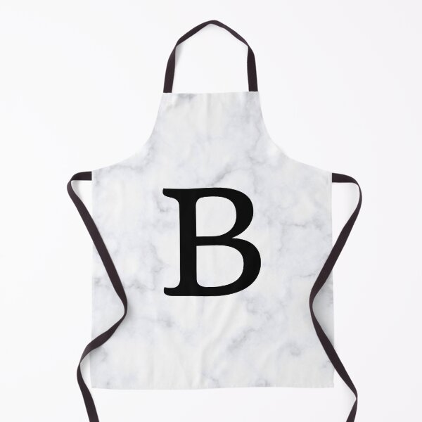 Item preview, Letter B Initial White and Gray Marble Background designed and sold by Shir-designs.