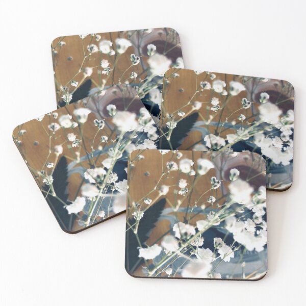 Item preview, White Flowers Photo Print designed and sold by Maggpie-Art.