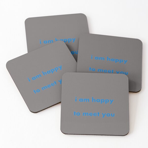Item preview, i am happy to meet you designed and sold by shirtshopjava.