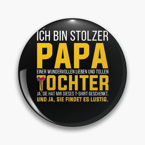 Artikelvorschau, Vater Spruch Stolzer Papa einer tollen Tochter Vatertag  entworfen und verkauft von Lenny Stahl.