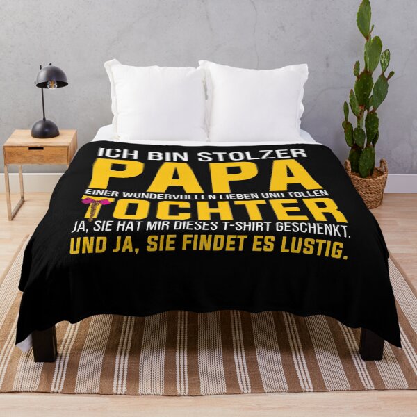 Artikelvorschau, Vater Spruch Stolzer Papa einer tollen Tochter Vatertag entworfen und verkauft von Lenny Stahl.