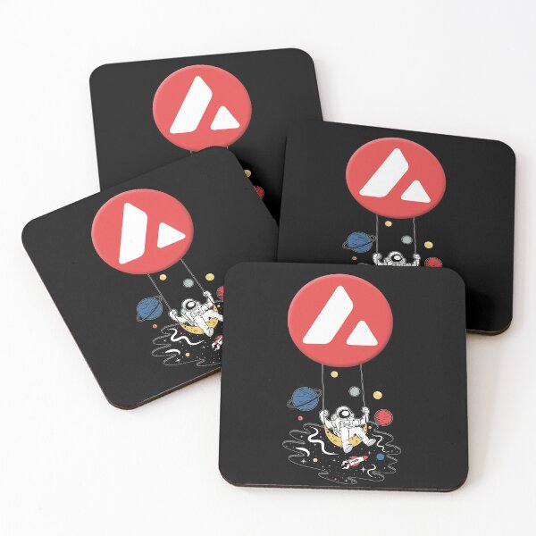 Item preview, Avalanche to the Moon - this is a great gift for every cryptocurrency investor designed and sold by hyggekrog.