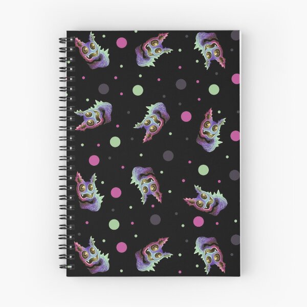 Item preview, Be Weird - creepy cute colorful creature pattern (black) designed and sold by zazuzanta.