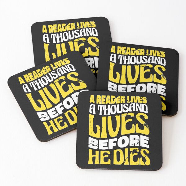 Item preview, A Reader Lives A Thousand Lives Before He Dies designed and sold by infleims.