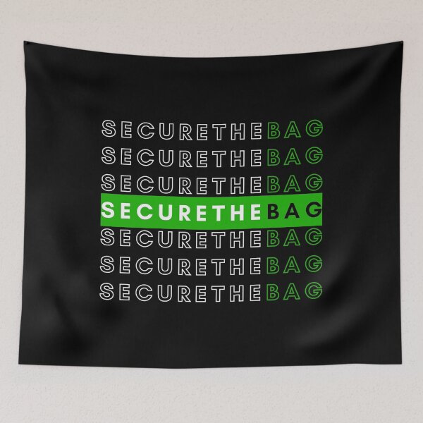 Item preview, Secure The Bag Green designed and sold by Dopnex.