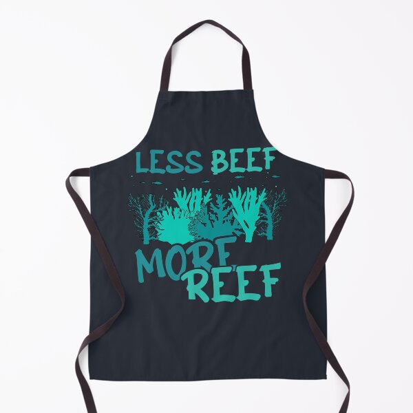 Item preview, Coral Aquarist Aquariums Funny Less Beef More Reef Coral Reef Conservation designed and sold by JokeGysen.