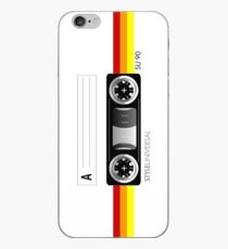 Vinilo o funda para iPhone Diseño de cinta de cassette