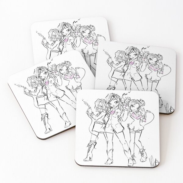 Item preview, Painted pin ups designed and sold by TattooJosie.