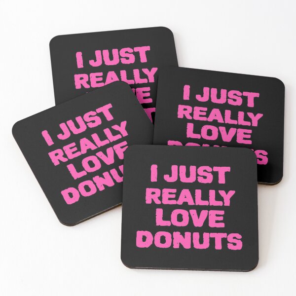 Item preview, I Just Really love Donuts designed and sold by DARBOL-DESIGN.