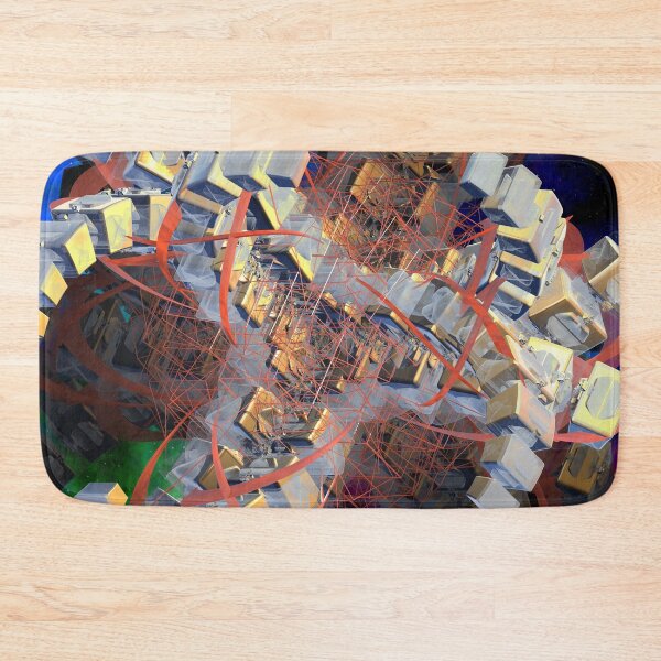 Item preview, Endless Scaffolding Fractal Abstract designed and sold by BoundedChaos.