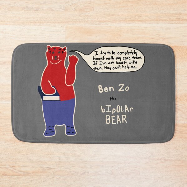 Item preview, Bipolar bear on honesty designed and sold by ksail.