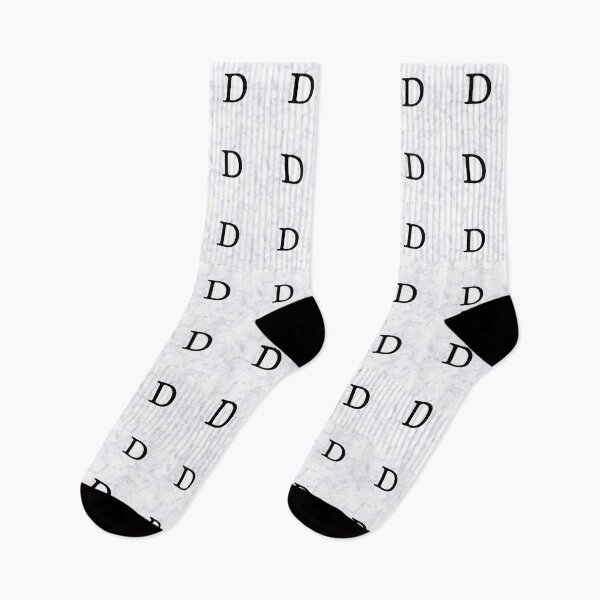 Item preview, Letter D Initial White and Gray Marble Background designed and sold by Shir-designs.